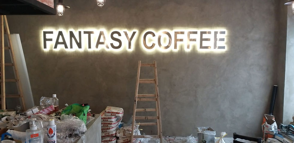 FANTAST COFFEE_不鏽鋼LED背光字招牌4
