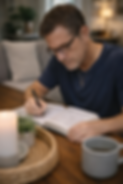 Studying the Bible with focus.png