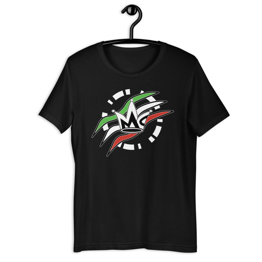 Tri Color Short-Sleeve Unisex T-Shirt