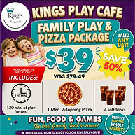 Family Play & Pizza Package