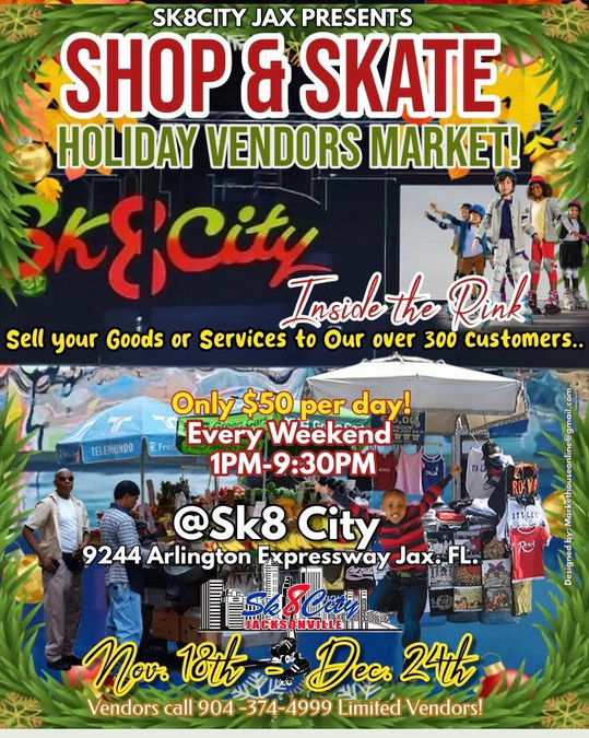 Sk8City I Skating Rink I Jacksonville Florida