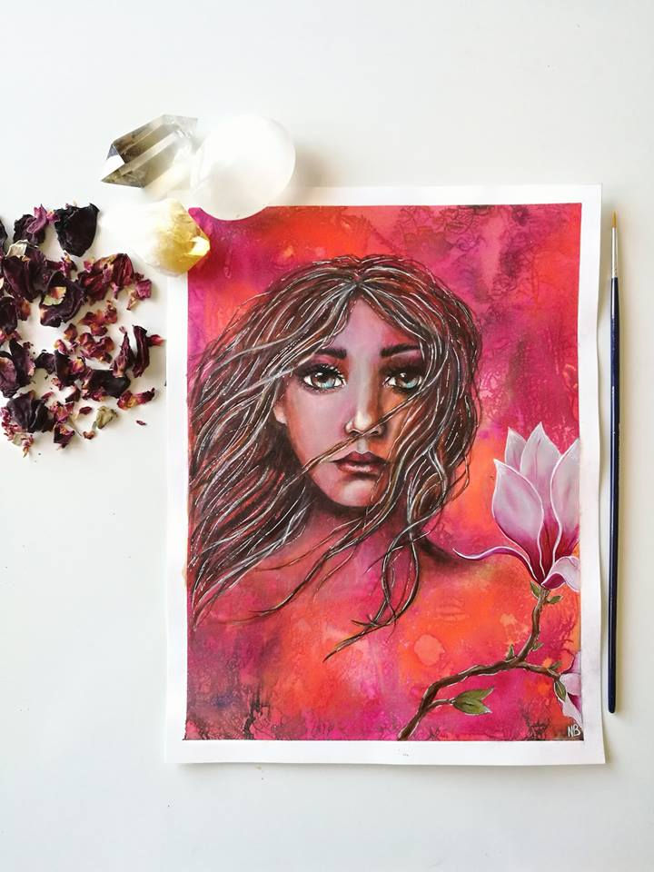 Thumbnail: original Painting Sacral/Root Chakra* RESERVED *