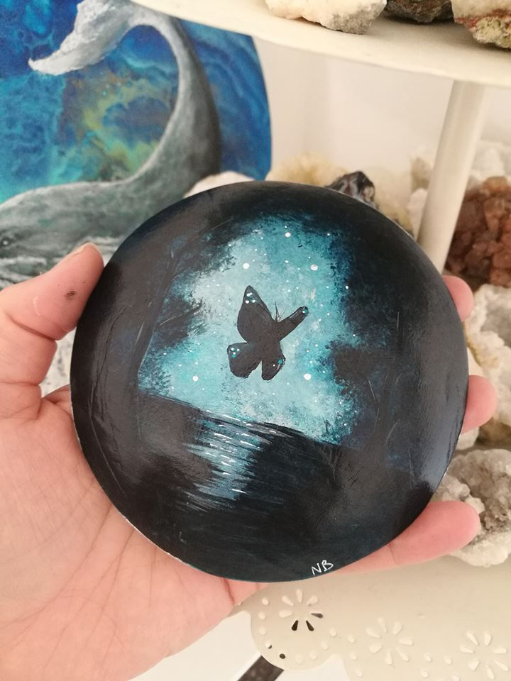 Thumbnail: Sacred Soul Earth Clay Bowl - gateway at the back
