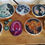 Thumbnail: Sacred Soul Agate Geode Slice Painting Safe and Loved * RESERVED * for C