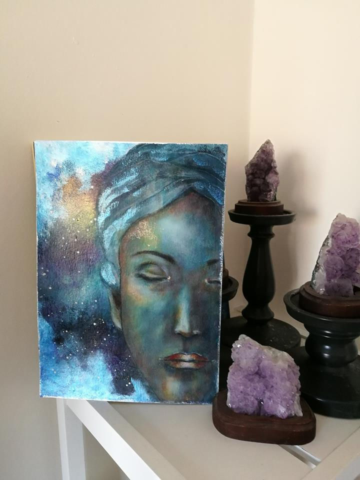 Thumbnail: Trust and Rise up , original painting