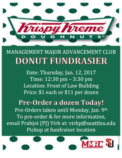 Krispy Kreme Fundraiser WQ2017