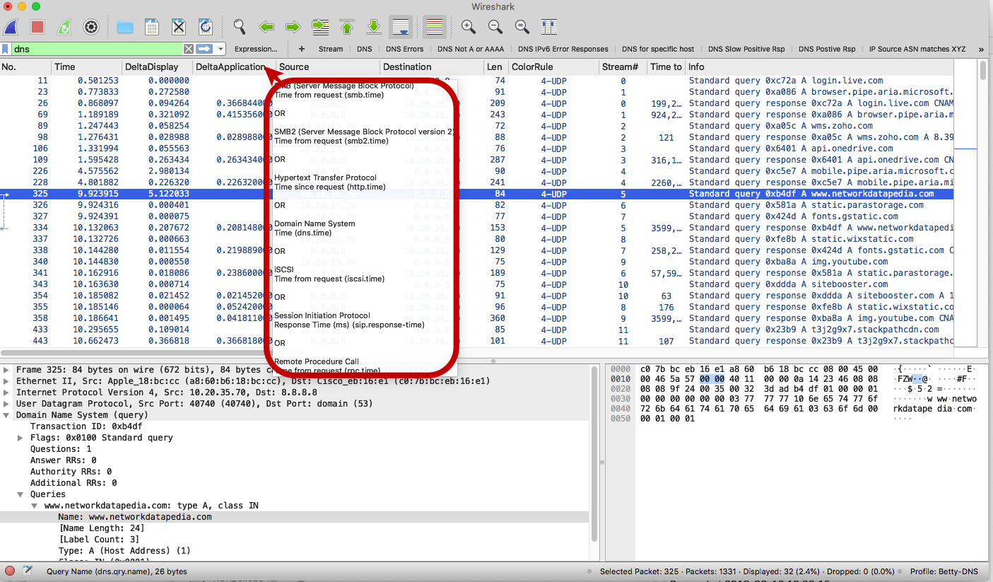 wireshark filters multiple not statements