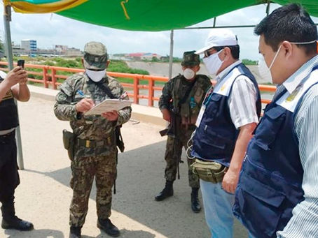 FF. AA. y Policía reforzarán el control en las fronteras