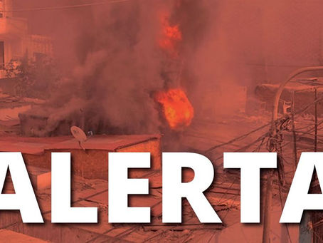 Se registra incendio en seis pisos de un edificio en Breña
