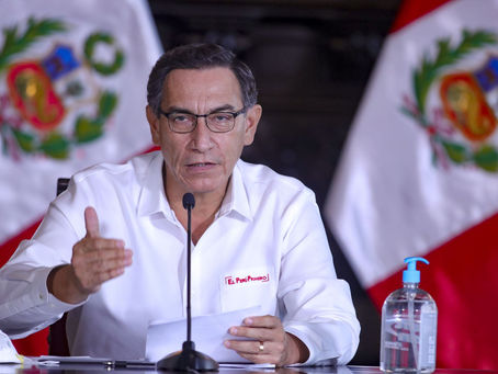 Presidente Vizcarra confirma 4,324 casos de coronavirus en el Perú