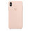 Miniatura: Funda de silicona para iPhone XS - Color arena rosa