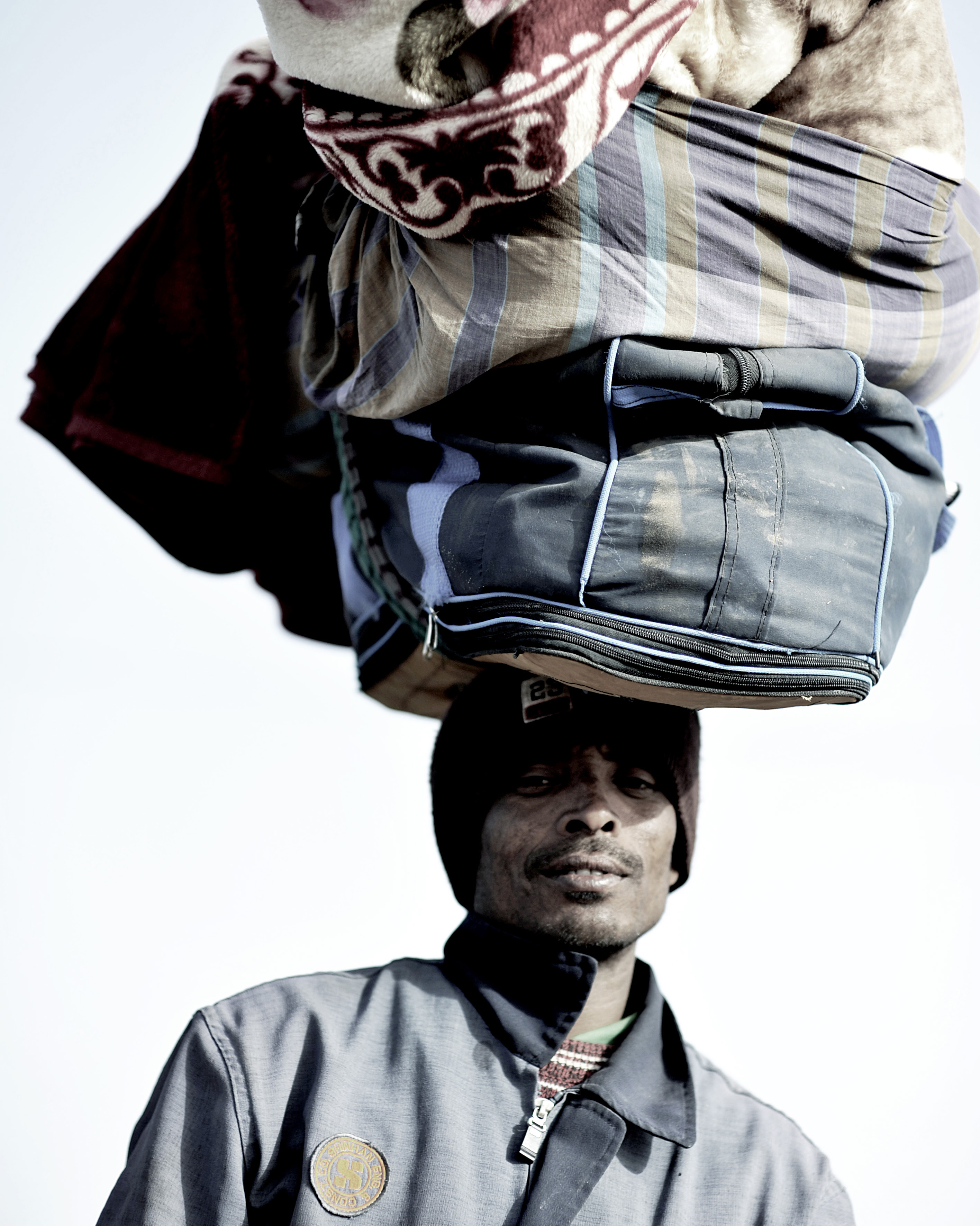REFUGEE CARRYING BAGS