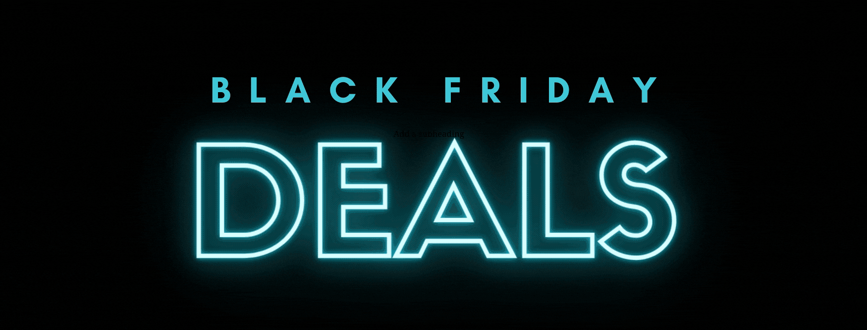 Black Friday Neon Facebook Cover.gif