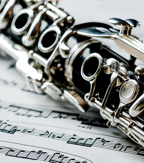 clarinet on notes