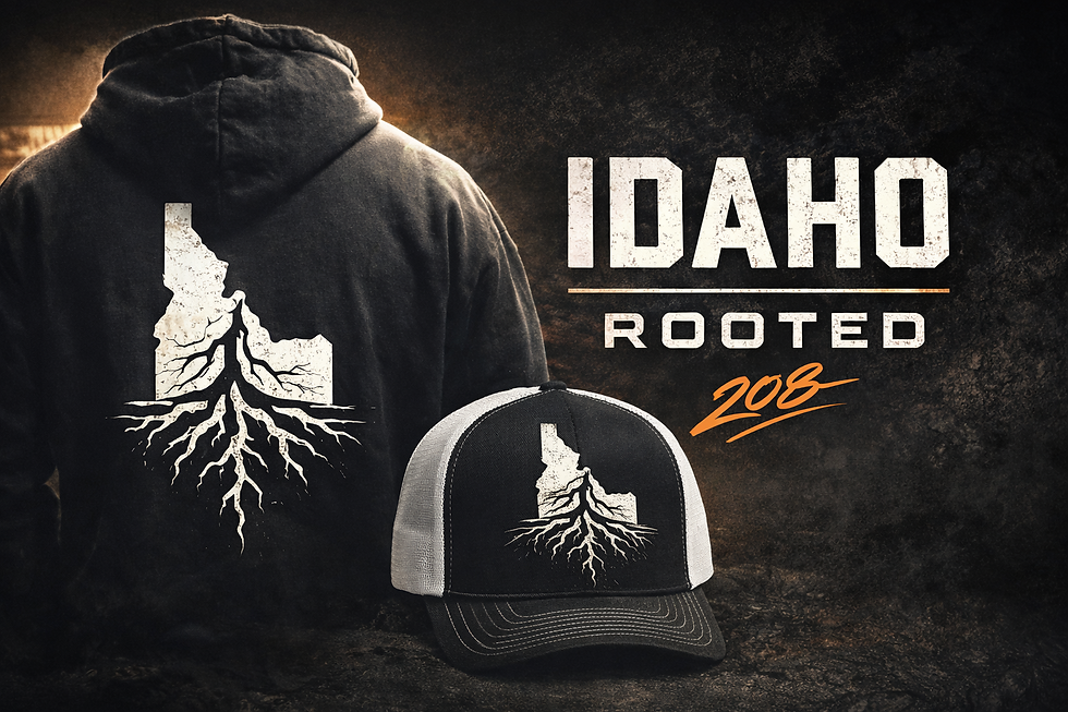 Thumbnail: Idaho Rooted Hat/ ML 208 Graphic Trucker Cap