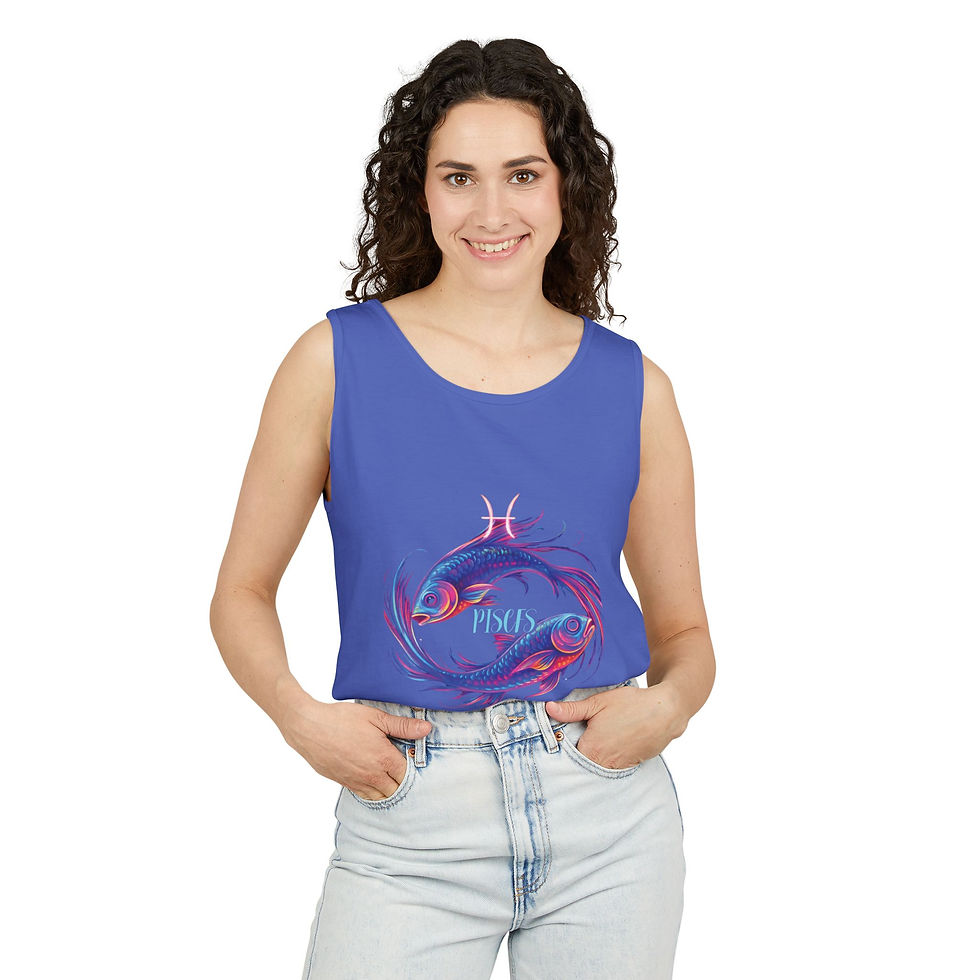 Thumbnail: Unisex Garment-Dyed Tank Top