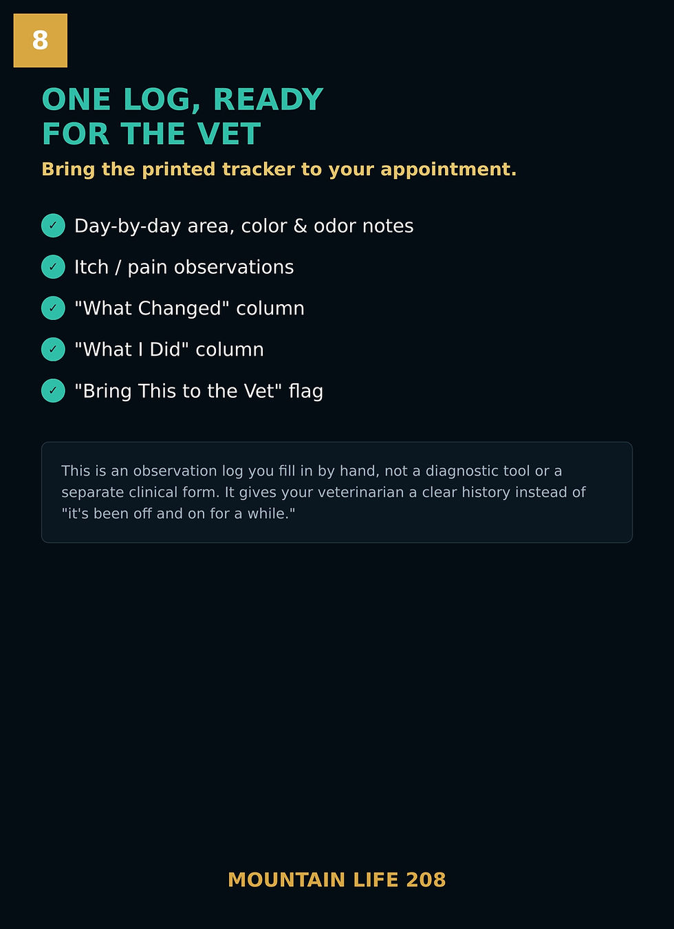 Thumbnail: Bulldog Wrinkle Care Guide - tracker fields and vet notes