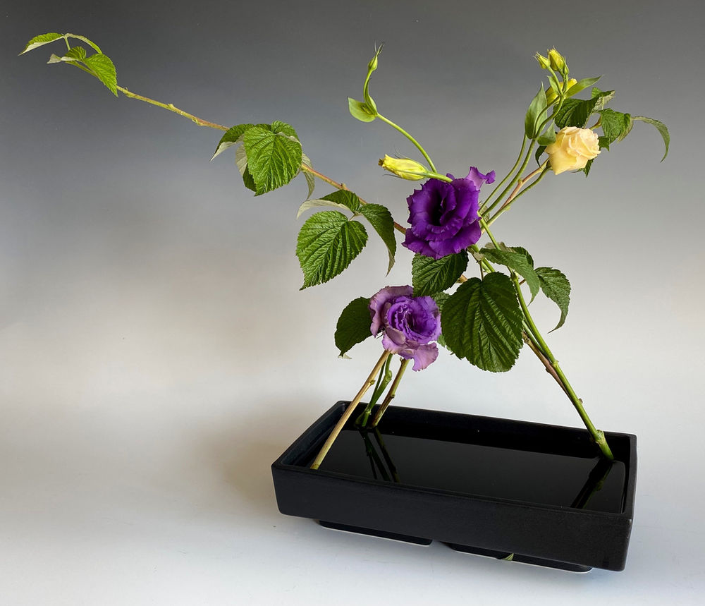 Ikebana without Kenzan Surprising Things Happen