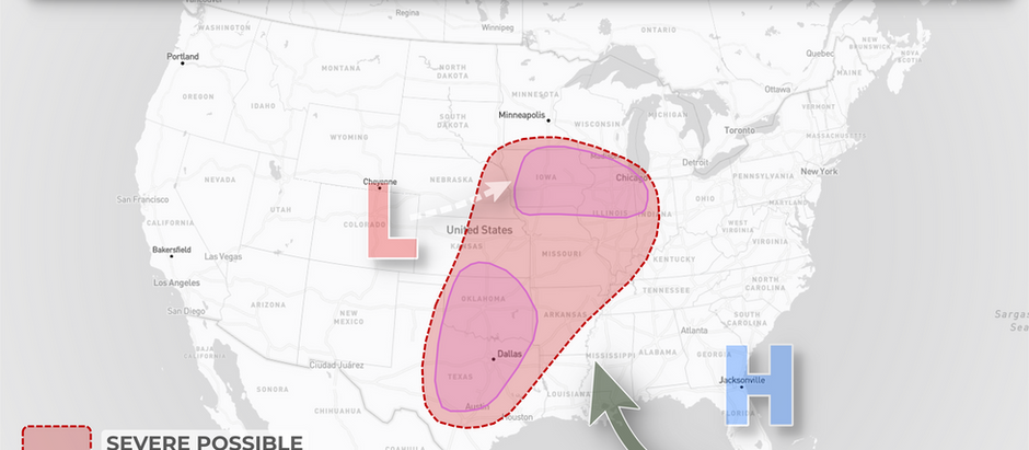 Multi-Day Severe Weather Sequence Upcoming | April 11-15