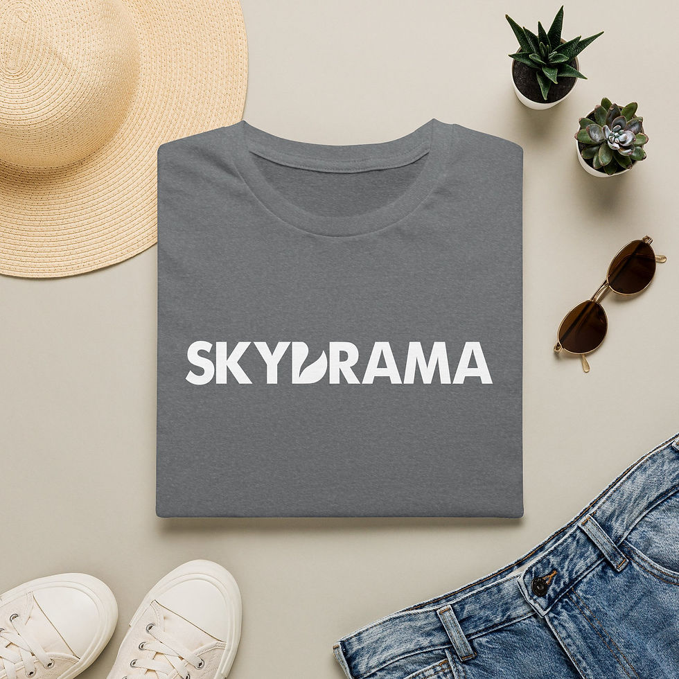 Thumbnail: SKYDRAMA (Front) "Big Mean Windbag" (Back) T-Shirt