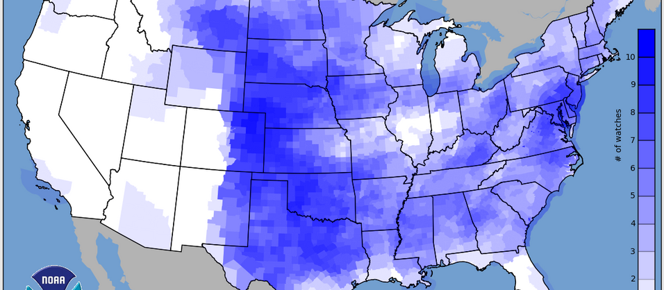 Central Illinois Still Hasn't Had A Severe T-Storm Watch in 2025, But It Gets Weirder