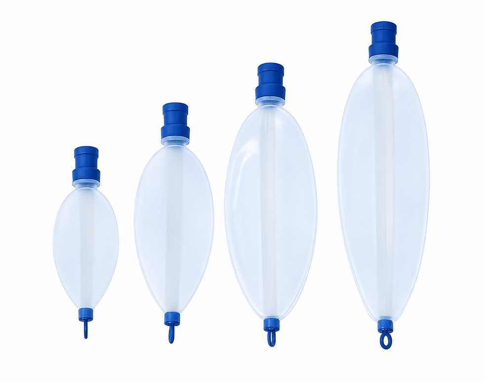 Balão Respiratório de Silicone — 0,5 L — DBI Medical