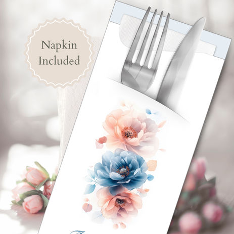 Bespoke Cutlery Pouches with Napkins: A Personalized Touch for Your Wedding Celebration