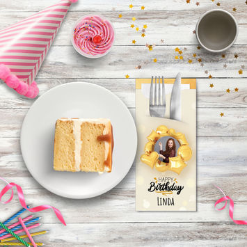 Bespoke Cutlery Pouches with Napkins: A Personalized Touch for Your Birthday Party
