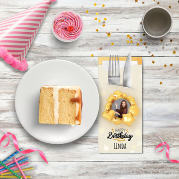 Bespoke Cutlery Pouches with Napkins: A Personalized Touch for Your Birthday Party