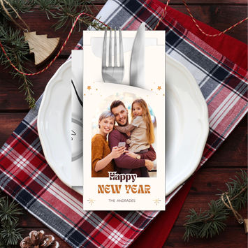 Bespoke Cutlery Pouches with Napkins: A Personalized Touch for Your New Year's Eve Party