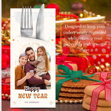 Bespoke Cutlery Pouches with Napkins: A Personalized Touch for Your New Year's Eve Party