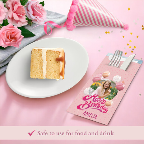 Bespoke Cutlery Pouches with Napkins: A Personalized Touch for Your Birthday Party