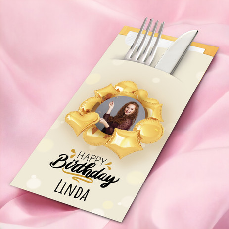 Bespoke Cutlery Pouches with Napkins: A Personalized Touch for Your Birthday Party