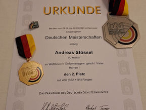 Deutsche Meisterschaft Ordonnanzgewehr 2023 in Hannover