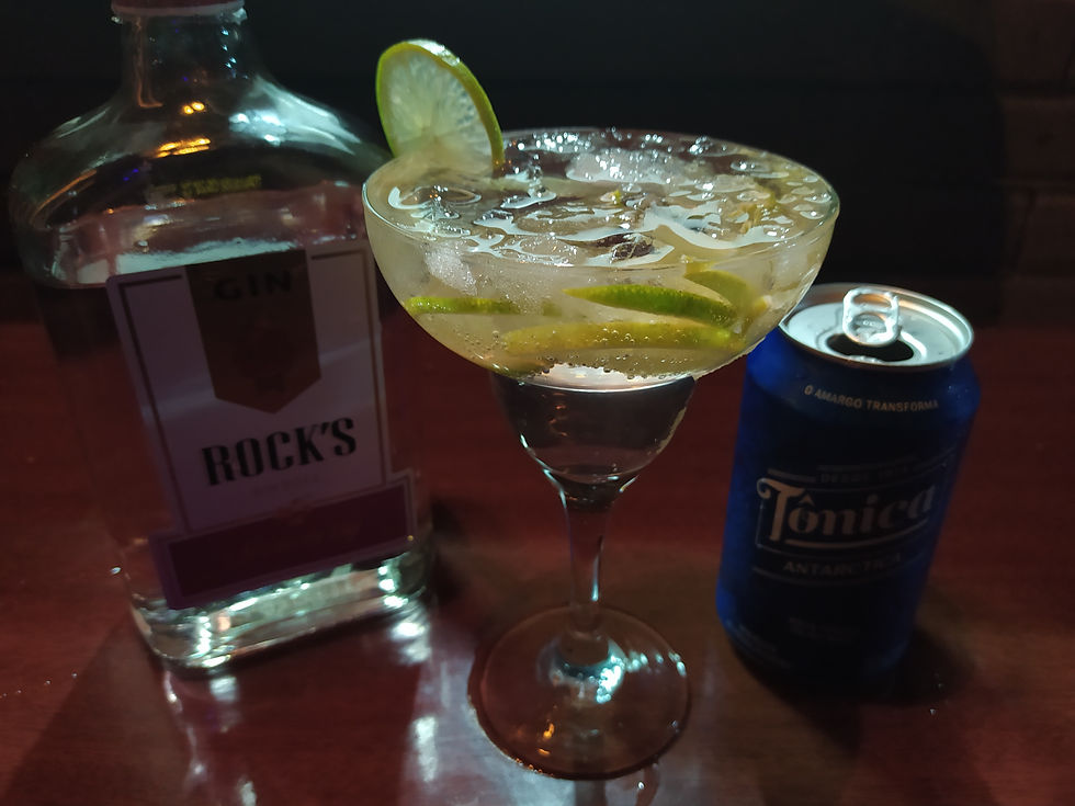 Gin com tonica