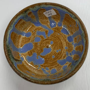 Pottery Bowl #109 - TOP VIEW