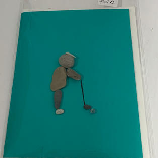 Pebble Art Card