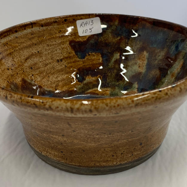Pottery Bowl #105 - SIDE VIEW