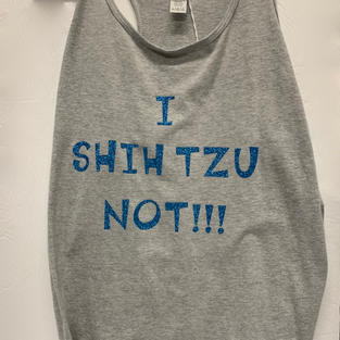 I Shih Tzu Not! - Tank Top - Grey L