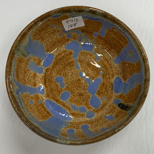 Pottery Bowl #108 - TOP VIEW