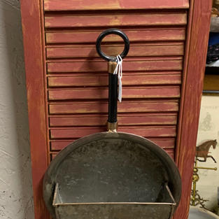 Shutter with Frying Pan & Rolling Pin - 12 x 36