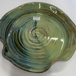Pottery Bowl 121 - TOP VIEW