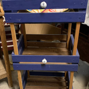 3 Basket Navy - 12 x 16 x 34