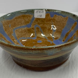 Pottery Bowl #116 - SIDE VIEW