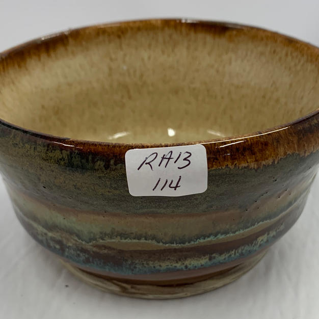 Pottery Bowl #114 - SIDE VIEW