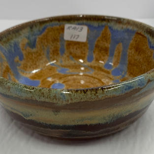 Pottery Bowl #117 - SIDE VIEW