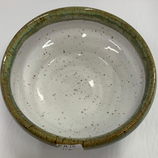 Pottery Bowl #112 - TOP VIEW