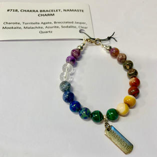 Chakra Bracelet - Namaste Charm