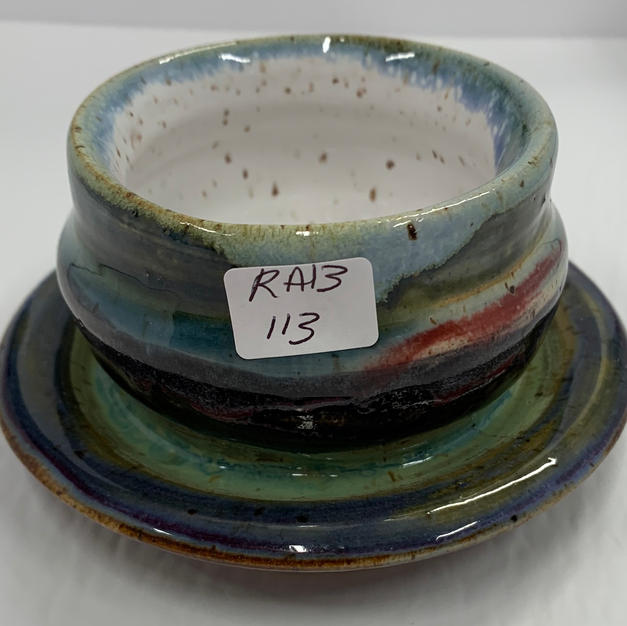 Pottery Bowl #113 - SIDE VIEW
