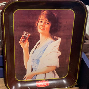 Antique Coca Cola Tray